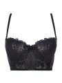 Soutien-gorge Bustier Noir CHOCOLATE BAR, Candy Shop - La Clef des Charmes