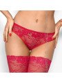 Culotte Sexy en Dentelle Rouge v-8253 - Castle in the Sky