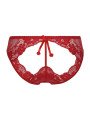 Culotte Sexy en Dentelle Rouge v-8253 - Castle in the Sky