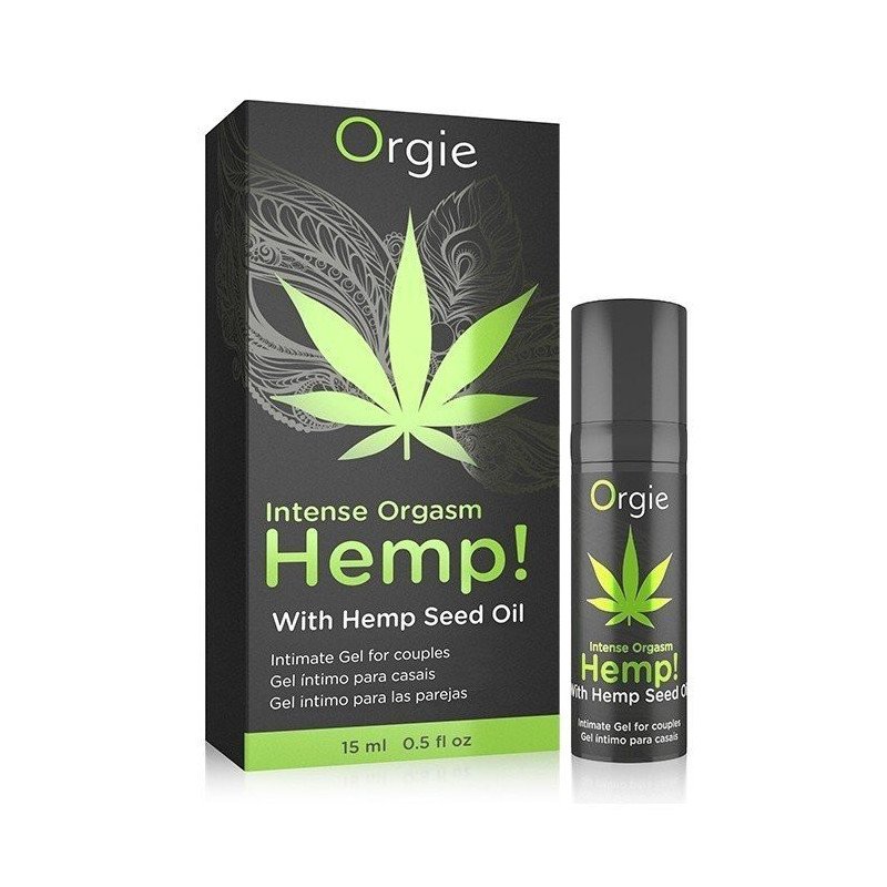 Orgie HEMP! Intense Orgasme Gel Excitation Cannabis