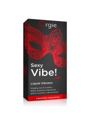 Orgie SEXY VIBE HOT LIQUID VIBRATOR Gel Excitant Vibrant