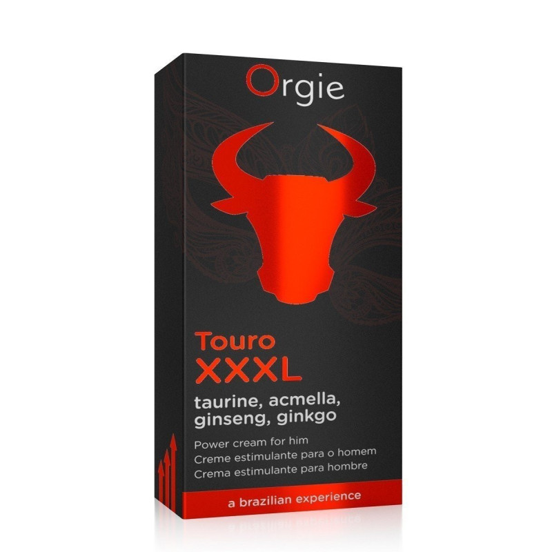Orgie TOURO XXXL Crème Stimulante pour l'érection