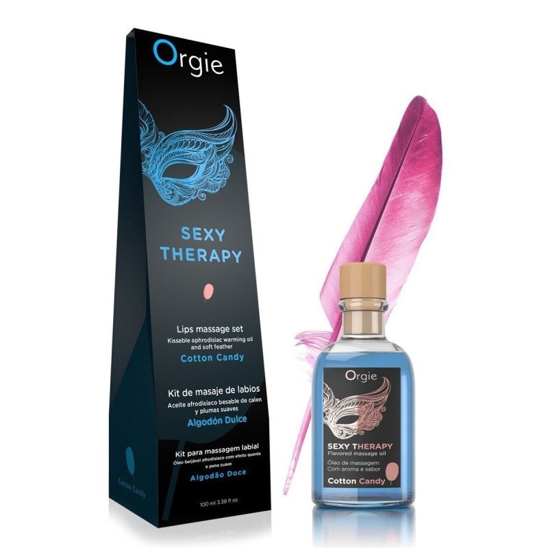 Orgie SEXY THERAPY Kit Massage Gourmand Barbe à Papa