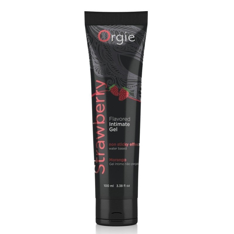 Orgie LUBE TUBE FRAISE Lubrifiant à base d'eau