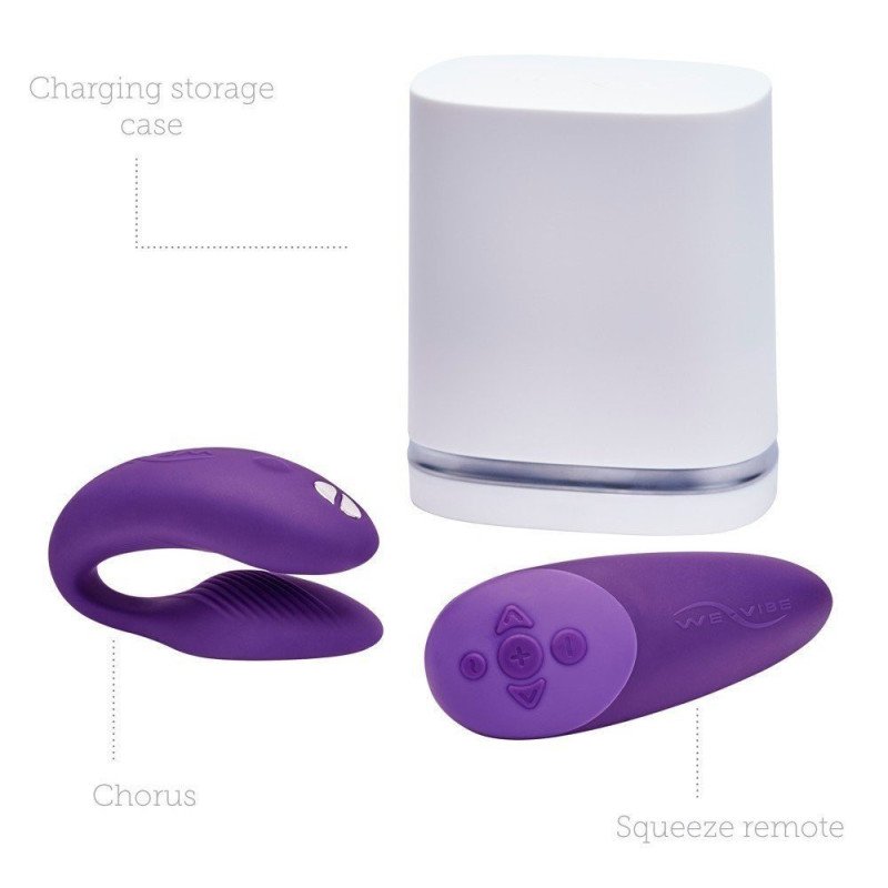 WE-VIBE CHORUS Violet Stimulateur Connecté