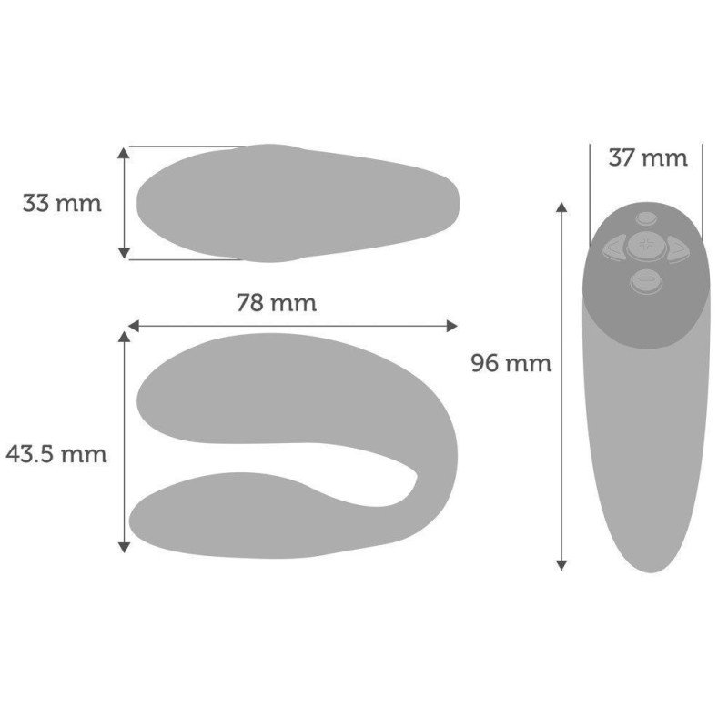 WE-VIBE CHORUS Violet Stimulateur Connecté