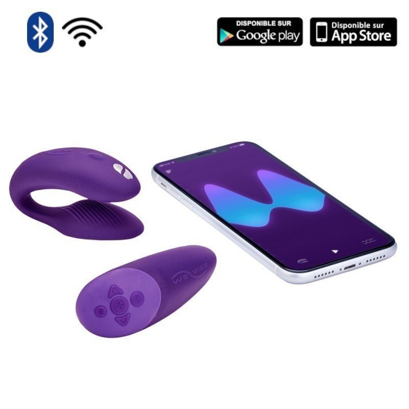 WE-VIBE CHORUS Violet Stimulateur Connecté