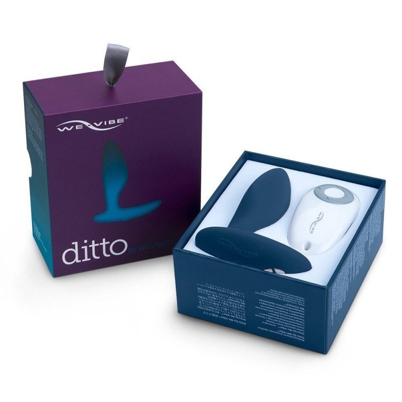 WE-VIBE DITTO Bleu Stimulateur Anal Vibrant Connecté