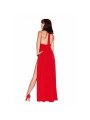 ISABELLA Robe Longue Dos Nu Rouge