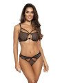 HOT SEVILLA String  REJILLA Noir V-9048