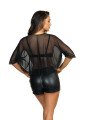 Top Voile Noir V-9160 QUEEN OF THE NIGHT