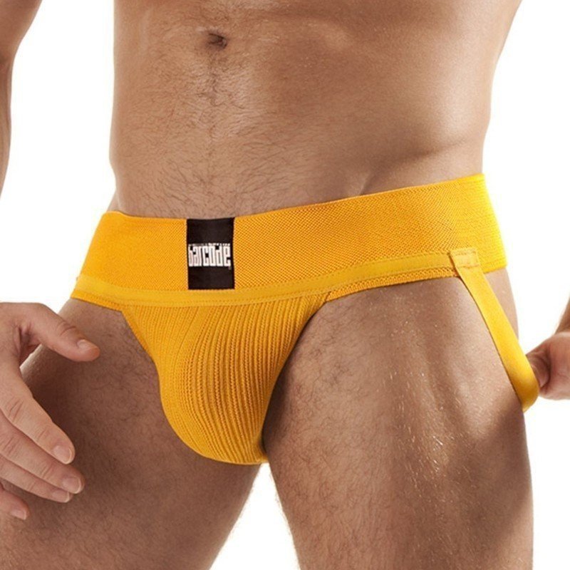 Barecode Berlin Sergey Jockstrap Jaune La Clef des Charmes