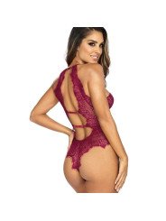 MALAGA LOCA Body en Dentelle Rubis V-9430