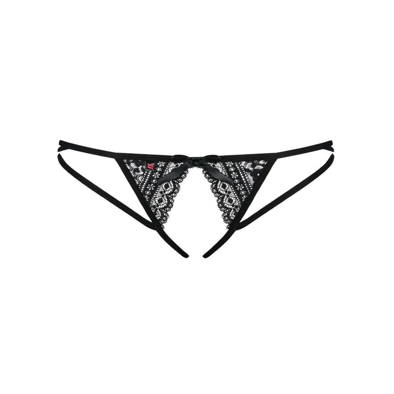 Obsessive Lingerie PICANTINA String Ouvert - La Clef des Charmes, loveshop, sextoys, lingerie sexy, érotique, Toulouse