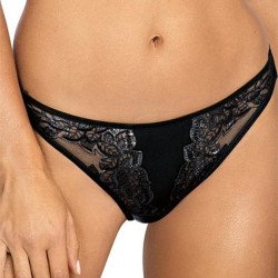 Axami Lingerie String Noir V-9448 MALAGA LOCA La Clef des Charmes