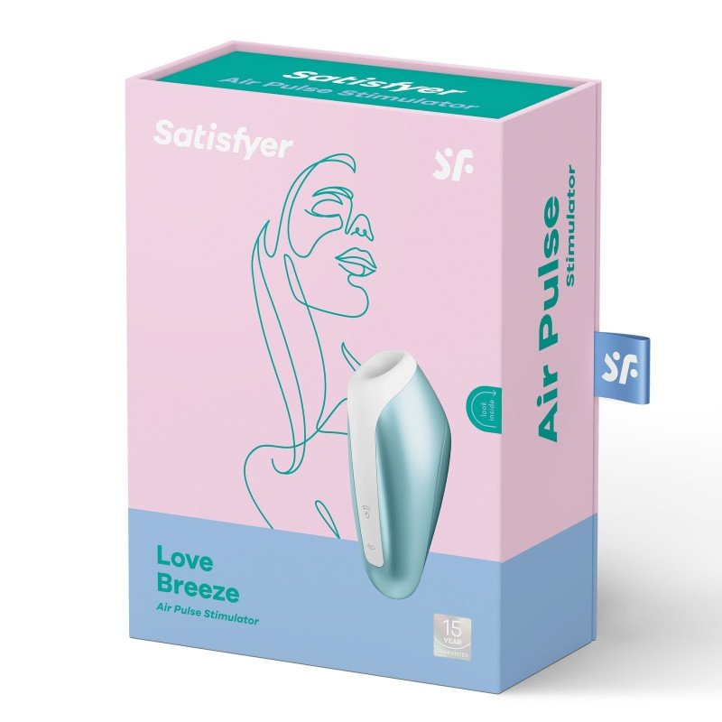 Mini Stimulateur SATISFYER LOVE BREEZE BLEU La Clef des Charmes