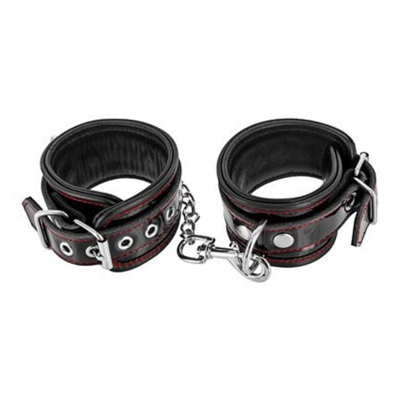 Fetish Premium Menottes Fetish BDSM en Cuir Vernis La Clef des Charmes