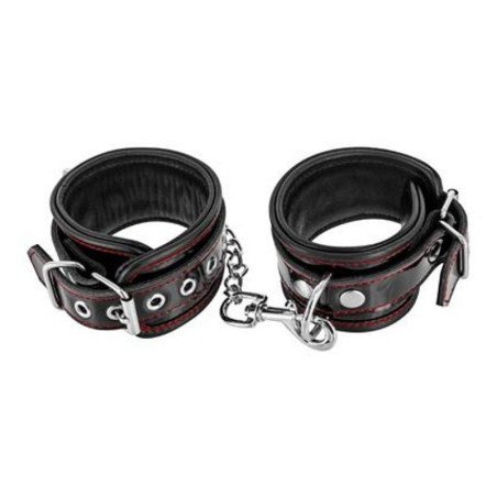 Fetish Premium Menottes Fetish BDSM en Cuir Vernis La Clef des Charmes