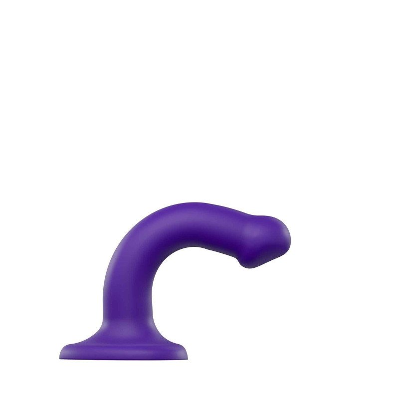 Dildo Bendable Strap-on-Me Double Densité Violet S La Clef des Charmes