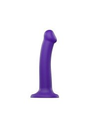 Dildo Bendable Strap-on-Me Double Densité Violet M La Clef des Charmes